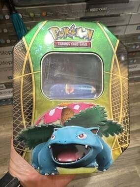 Pokémon XY EX Power Trio Venusaur-EX Collector Tin set